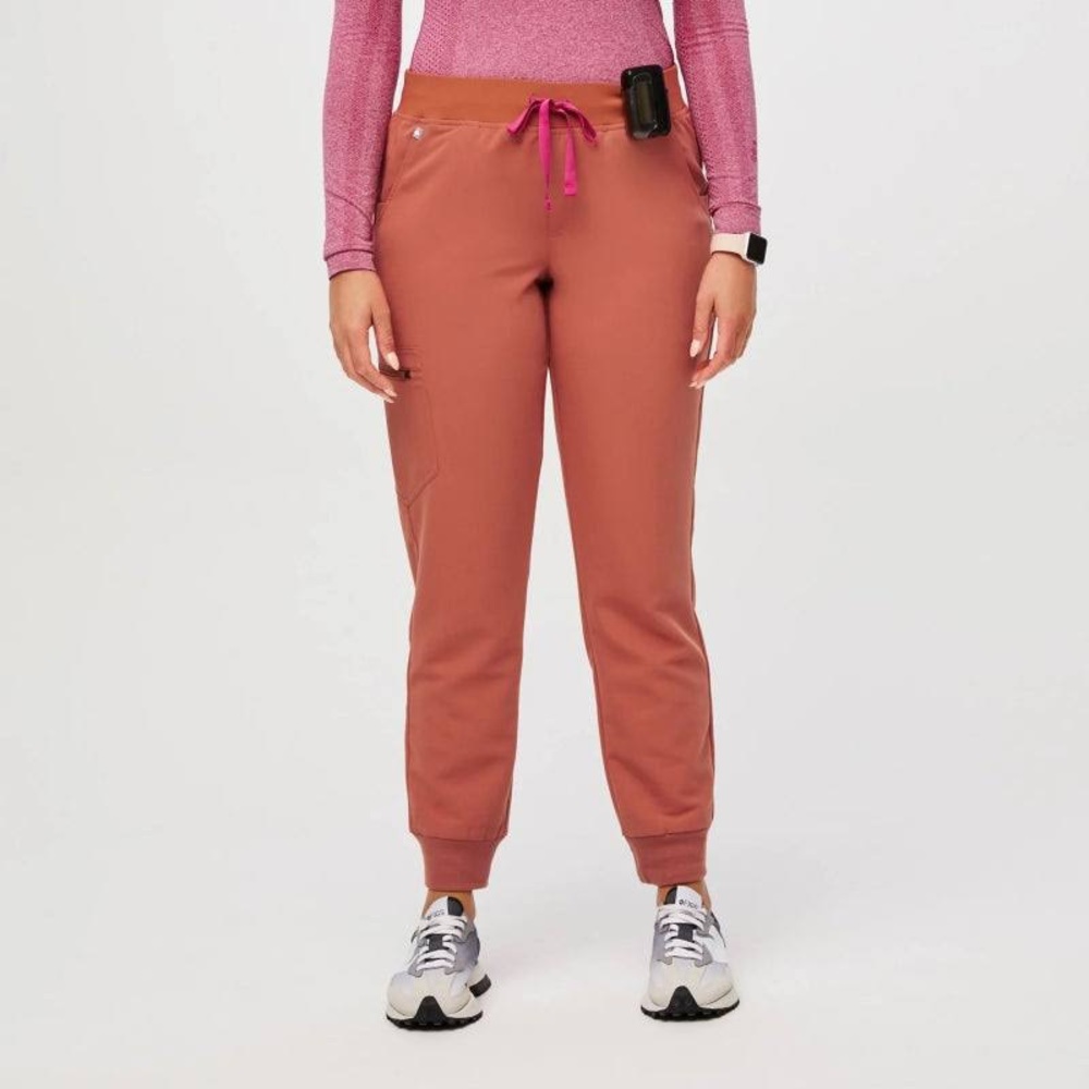 Figs Zamora 2.0 jogger style scrub pants Size XXS Color Terracotta